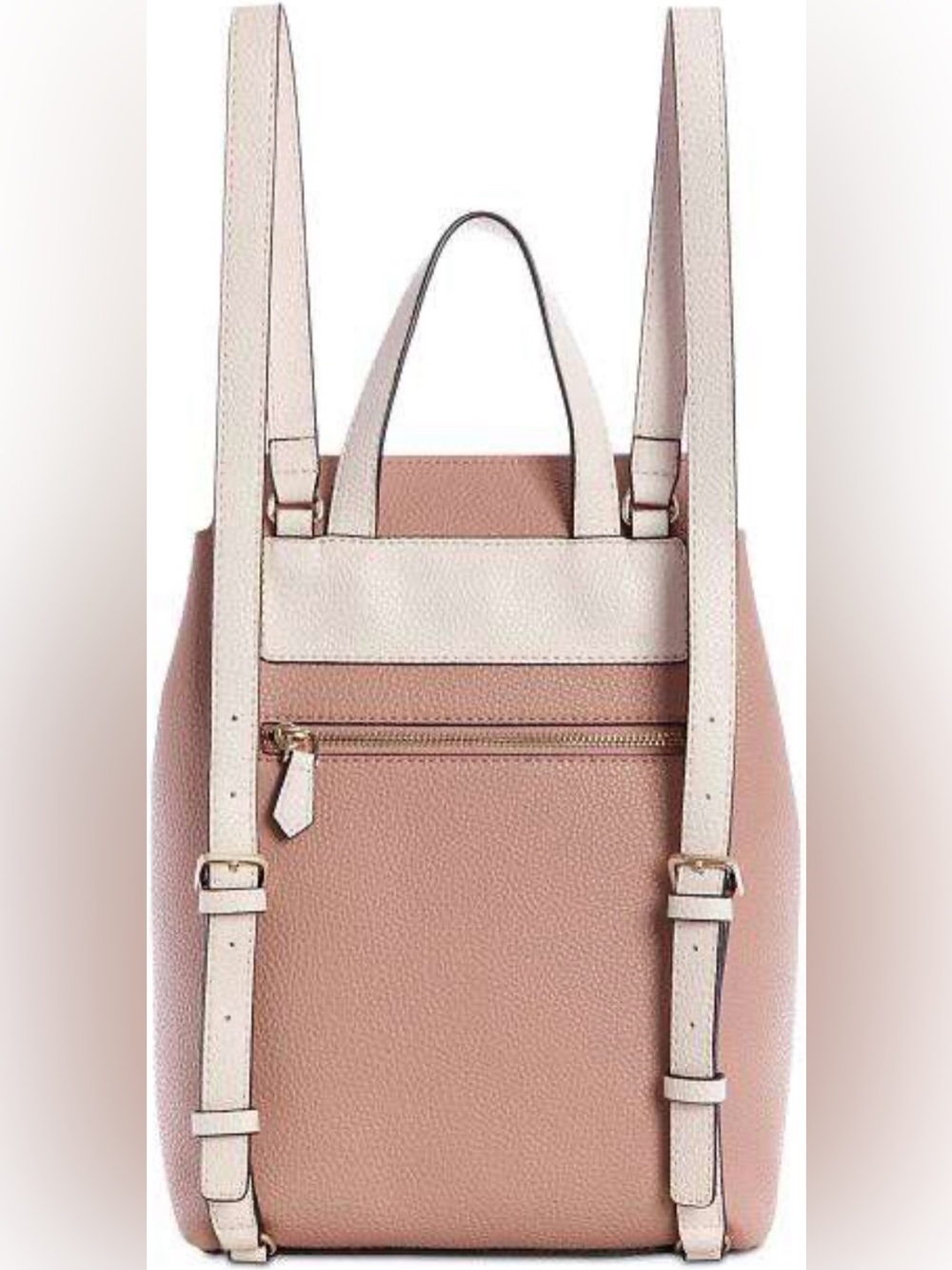 NWOT- GUESS- Varsity Pop Pebbled Two Tone Color Block Backpack - Picture 11 of 12